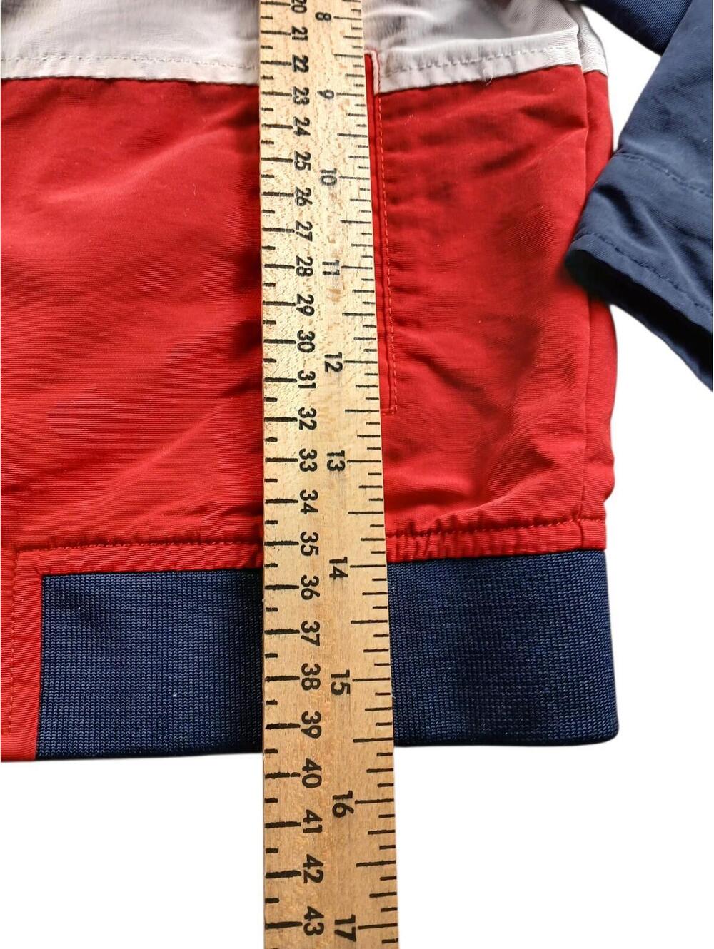 Tommy Hilfiger Kids Windbreaker 2-3Y Colorblock Hooded Light Jacket Boys - Picture 3 of 7